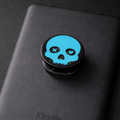 Blue Skull Holographic Kindle/Phone Grip