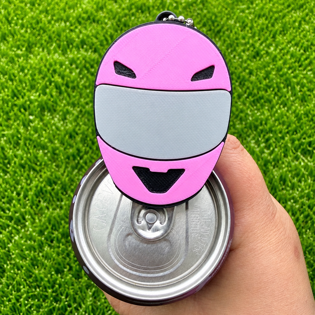 Biker Helmet Tab Opener