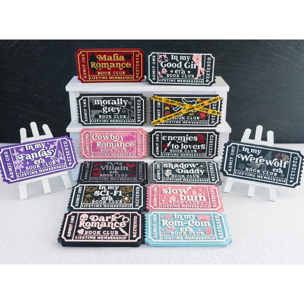 Bookshelf Tickets