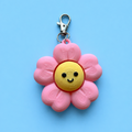 Flower Clicker Keychain