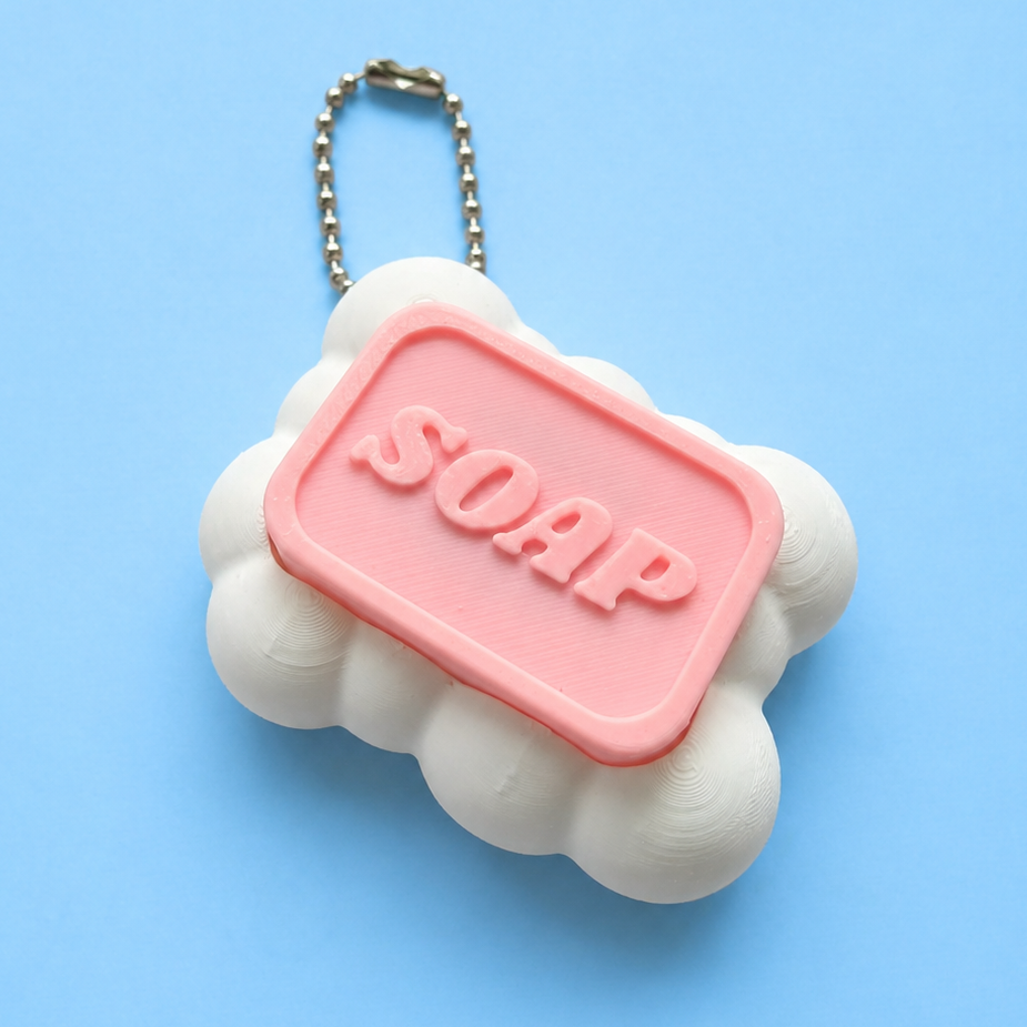 Soap Clicker Keychain