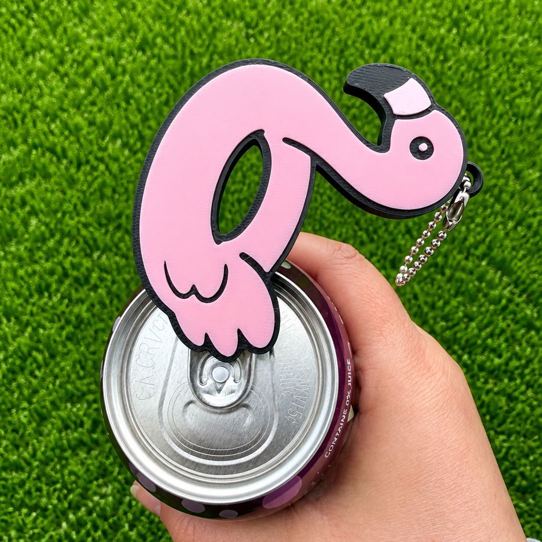 Flamingo floatie Opener DIGITAL DOWNLOAD FILE ONLY