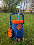 Custom School/Team logo Can Holder with matching tab opener
